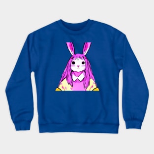 Anime Easter Bunny back version (MD23ETR021) Crewneck Sweatshirt